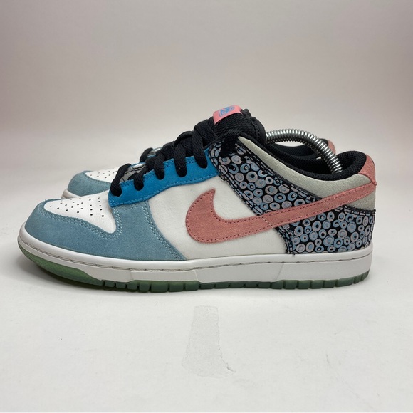 Nike Dunk Low WMNS “White Coral Blue” 2023 - Picture 6 of 7